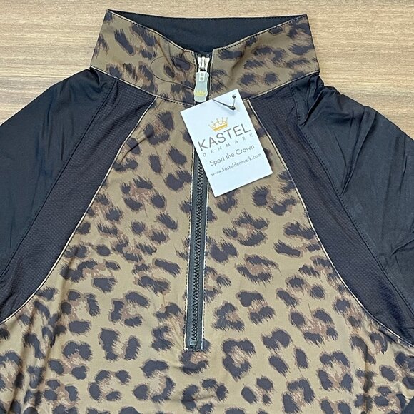 Kastel Denmark Riding Sun Shirt - Long Sleeve - Animal Print - XS - Picture 2 of 4